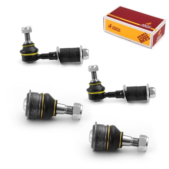 Metrix Premium Chassis Parts-4 PC L/R Front Sway Bar Stabilizer End Link & L/R Front Lower Ball Joint Kit Fits 93-97 Nissan Altima,Replacement K9824,K9633