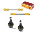 thumbnail image 1 of Metrix Premium Chassis Parts - 4 PC L/R Front Sway Bar Stabilizer End Link & L/R Front Lower Ball Joint Kit Fits 95-00 Chevrolet K3500, 95-00 GMC K3500, K700539 K80631 K6509, 1 of 7