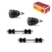 Metrix Premium Chassis Parts - 4 PC L/R Front Sway Bar Stabilizer End Link & L/R Front Lower Ball Joint Kit Fits 95-00 Chevrolet Tahoe RWD, 88-00 GMC C2500, C3500, K700532, K6445