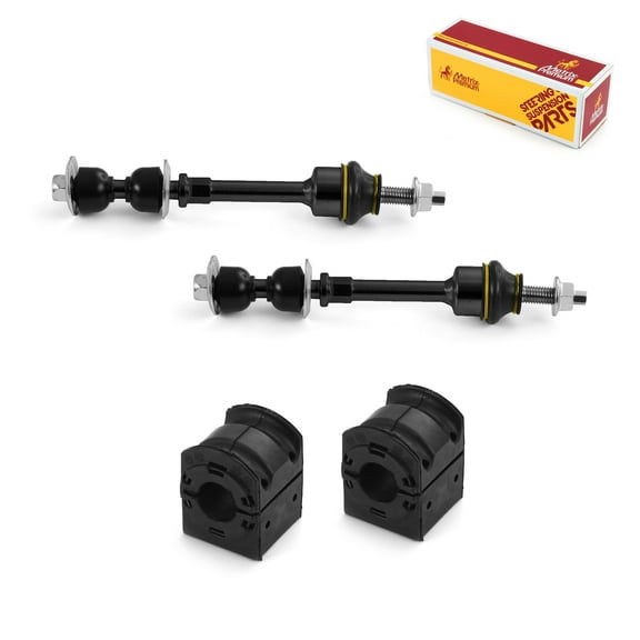 Metrix Premium Chassis Parts - 4 PC L/R Front Sway Bar Stabilizer End Link & Stabilizer Bar Bushing Kit Fits 05-08 Ford F-150 4WD, 08 F-150 AWD, 06-08 Lincoln Mark LT, K80338, K200331