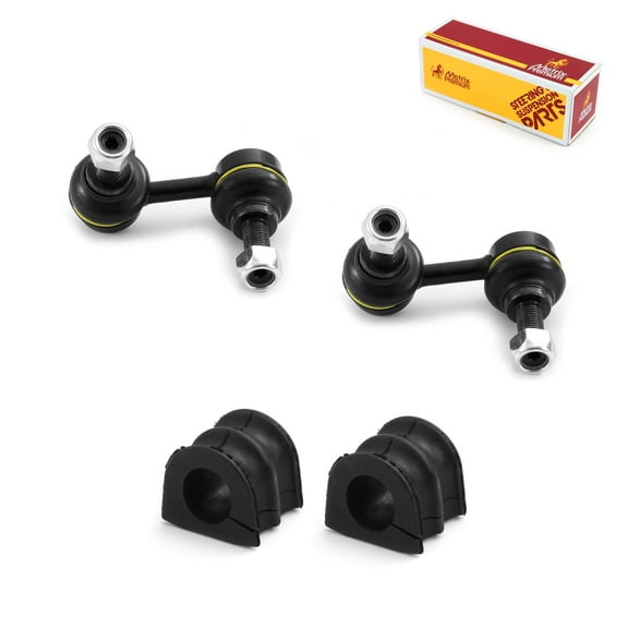 Metrix Premium Chassis Parts - 4 PC L/R Front Sway Bar Stabilizer End Link & Stabilizer Bar Bushing Kit Fits 05-20 Nissan Frontier, 05-12 Pathfinder, 05-15 Xterra, K80470 K80471 K200347