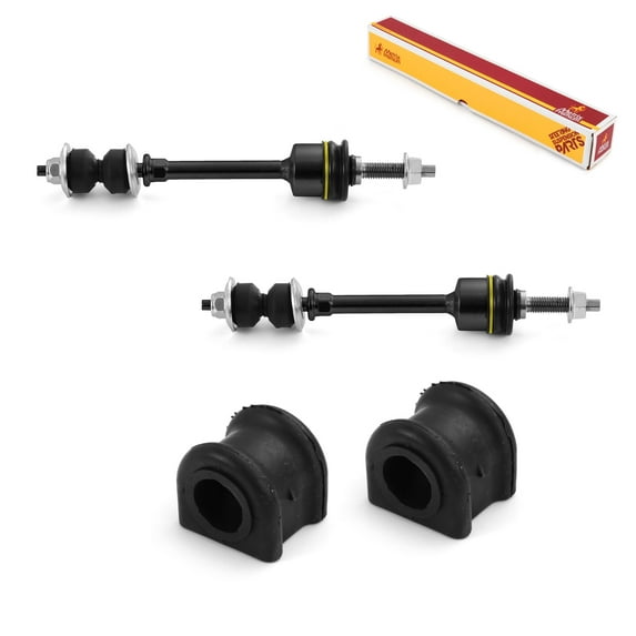 Metrix Premium Chassis Parts - 4 PC L/R Front Sway Bar Stabilizer End Link & Stabilizer Bar Bushing Kit Fits 08-09 Mitsubishi Raider 4WD, 06-07 Raider, 08-11 Dodge Dakota, K750263 K7466