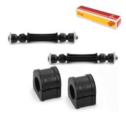 Metrix Premium Chassis Parts - 4 PC L/R Front Sway Bar Stabilizer End Link & Stabilizer Bar Bushing Kit Fits 78-81 Buick Regal, 78-83 Chevrolet Malibu, 78-81 Pontiac LeMans, K700538, K5248