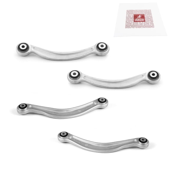 Metrix Premium Chassis Parts - 4 PC L/R Rear Upper Forward & Rearward Control Arm Kit Fits 08-21 Mercedes-Benz C300, 08-15 C350, 08-11 C63 AMG, 19-22 CLS450, RK641423, RK641422, RK641421, RK641420