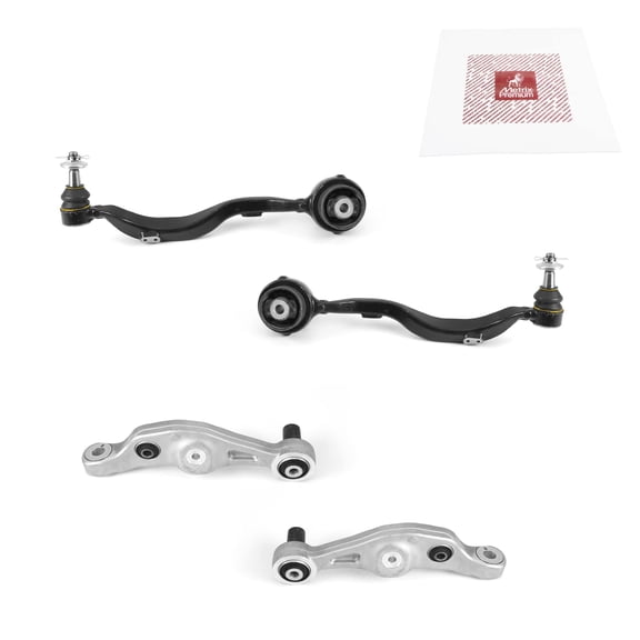 Metrix Premium Chassis Parts - 4 PC Lower Forward & Rearward Control Arm Kit Fits 2009-2012 Lexus LS460 RWD, 2007-2008 Lexus LS460, Replacement RK622207, RK622209, RK642988, RK642208