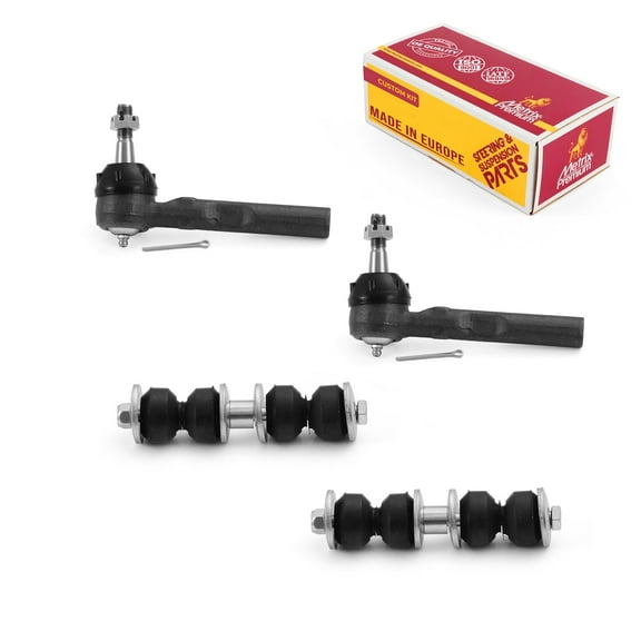 Metrix Premium Chassis Parts - 4 PC Outer Tie Rod End & Front Sway Bar Stabilizer End Link Kit Fits 04 Chevrolet Classic, 99-04 Oldsmobile Alero, 99-05 Pontiac Grand Am, ES3455 K700526