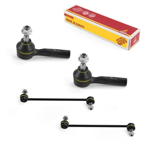 Metrix Premium Chassis Parts - 4 PC Outer Tie Rod End & Front Sway Bar Stabilizer End Link Kit Fits 06-10 Chevrolet HHR, 05-10 Chevrolet Cobalt, 03-07 Saturn Ion, ES800030, K80252
