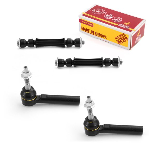 Metrix Premium Chassis Parts - 4 PC Outer Tie Rod End & Front Sway Bar Stabilizer End Link Kit Fits 15-20 Cadillac Escalade, 15-20 Chevrolet Suburban, GMC Yukon XL, ES800948 K700538