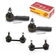 thumbnail image 1 of Metrix Premium Chassis Parts - 4 PC Outer Tie Rod End & Front Sway Bar Stabilizer End Link Kit Fits 2002-2004 Infiniti I35, 2000-2001 Infiniti I30, Replacement ES3438, K90432, K90431, 1 of 7