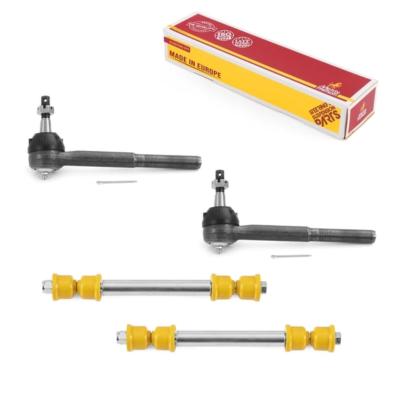 Metrix Premium Chassis Parts - 4 PC Outer Tie Rod End & Front Sway Bar Stabilizer End Link Kit Fits 92-94 Chevrolet Blazer, 92-99 GMC Yukon, 99 Cadillac Escalade ES2836RL K700539 K80631