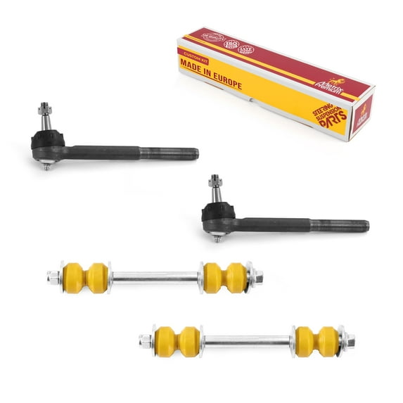 Metrix Premium Chassis Parts - 4 PC Outer Tie Rod End & Front Sway Bar Stabilizer End Link Kit Fits 96-05 Chevrolet Blazer RWD, 96-04 GMC Jimmy RWD, 96-00 Isuzu Hombre, ES3379T, K5254