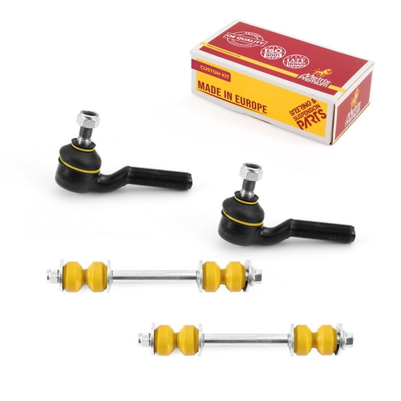 Metrix Premium Chassis Parts - 4 PC Outer Tie Rod End & Front Sway Bar Stabilizer End Link Kit Fits 98-08 Nissan Pickup Mexico RWD, 86-94 D21 RWD, 95-97 Nissan Pickup RWD, ES3052 K5254