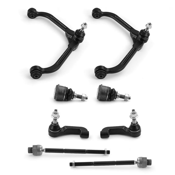 Metrix Premium Chassis Parts - 8 PC Front End Suspension Kit Fits 05 Jeep Liberty, Replacement Ball Joints, Tie Rod Ends, Sway Bar Links, Control Arms