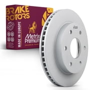 Metrix Premium Chassis Parts - 11.99 inch 304.5mm Front Coated Vented Disc Brake Rotor Fits Chevrolet Silverado 1500, Suburban 1500, Tahoe, Express, Avalanche 1500, Astro, GMC Sierra 1500, Yukon