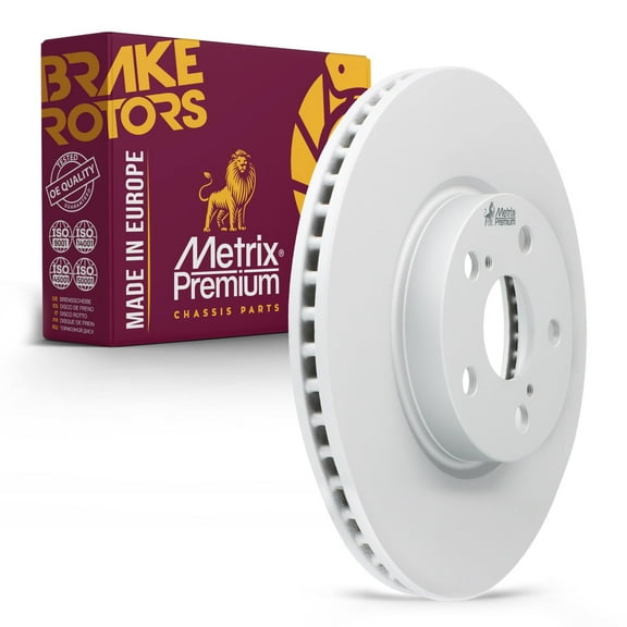 Metrix Premium Chassis Parts - 10.83 inch (275mm) Front Coated Vented Disc Brake Rotor Fits 2008-2014 Scion xD, 2009-2010 Pontiac Vibe, 2009-2019 Toyota Corolla, 2009-2014 Toyota Matrix, 980629FZN