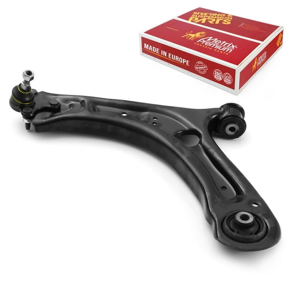 Metrix Premium Chassis Parts - Front Left Lower Control Arm and Ball Joint Assembly Fits 2012-2019 Volkswagen Beetle, 2012-2022 Passat, Replacement 522837, Made in Europe