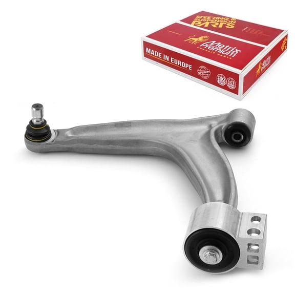 Metrix Premium Chassis Parts - Front Left Lower Control Arm w Ball Joint & Bushing Assembly Fits 10-11 Saab 9-3X, 03-11 9-5, 03-08 Chevrolet Vectra (Mexico), Replacement RK620570, Made in Europe