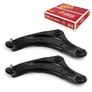 Metrix Premium Chassis Parts - Front Left & Right Lower Control Arm w Ball Joint & Bushing Assembly Kit Fits 17-19 Nissan Sentra, 11-17 Juke, 11-22 Leaf, Replacement RK621157 RK621156, Made in Europe