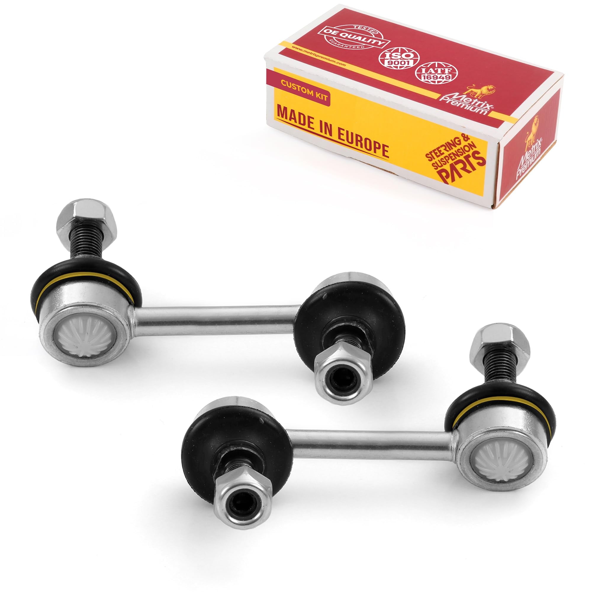 ETS 2-Piece Front Stabilizer Sway Bar End Link Kit - Fits Honda Crosstour, Accord, Acura TSX 2008-2015