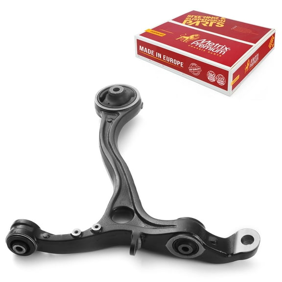 Metrix Premium Chassis Parts - Front Right Lower Control Arm Fits 2009-2014 Acura TSX, 2008-2012 Honda Accord, Replacement RK641113, Made in Europe