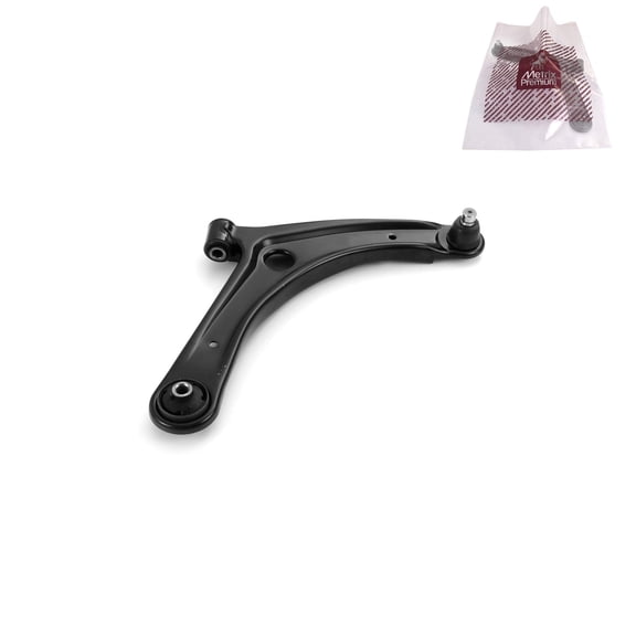 Metrix Premium Chassis Parts - Front Right Lower Control Arm w Ball Joint & Bushing Assembly Fits 07-12 Dodge Caliber, 07-17 Jeep Compass, 07-17 Patriot, Replacement RK620065, Made in Europe
