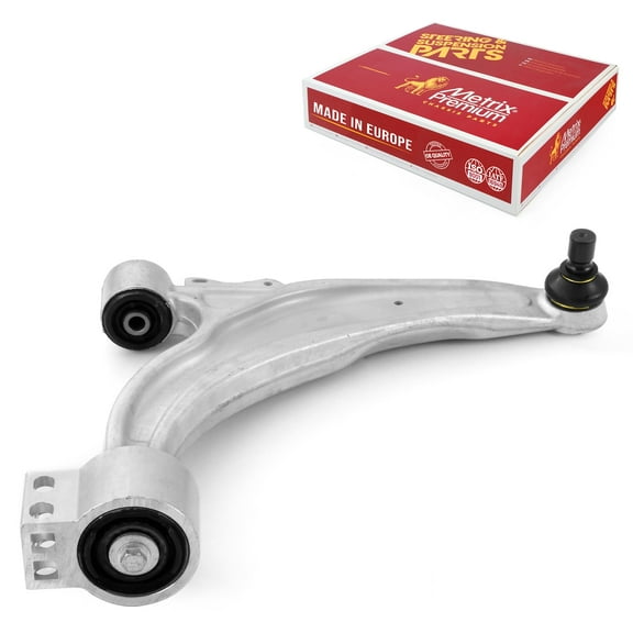 Metrix Premium Chassis Parts - Front Right Lower Control Arm w Ball Joint & Bushing Assembly Fits 12-17 Buick Verano, 16 Chevrolet Cruze Limited, 11-15 Cruze, Replacement RK621751, Made in Europe
