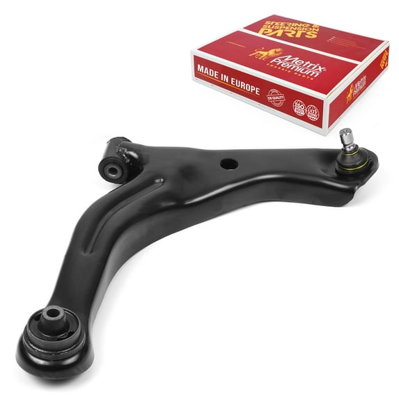 Metrix Premium Chassis Parts - Front Right Lower Control Arm w Ball Joint & Bushing Assembly Fits 2001-2004 Ford Escape, 2001-2004 Mazda Tribute, Replacement RK80397, Made in Europe