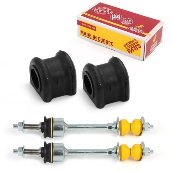 Metrix Premium Chassis Parts GDX - 4 PC Front Sway Bar Stabilizer End Link & Stabilizer Bar Bushing Kit Fits 08-09 Mitsubishi Raider 4WD, 06-07 Raider, 08-11 Dodge Dakota, K750263 K7466