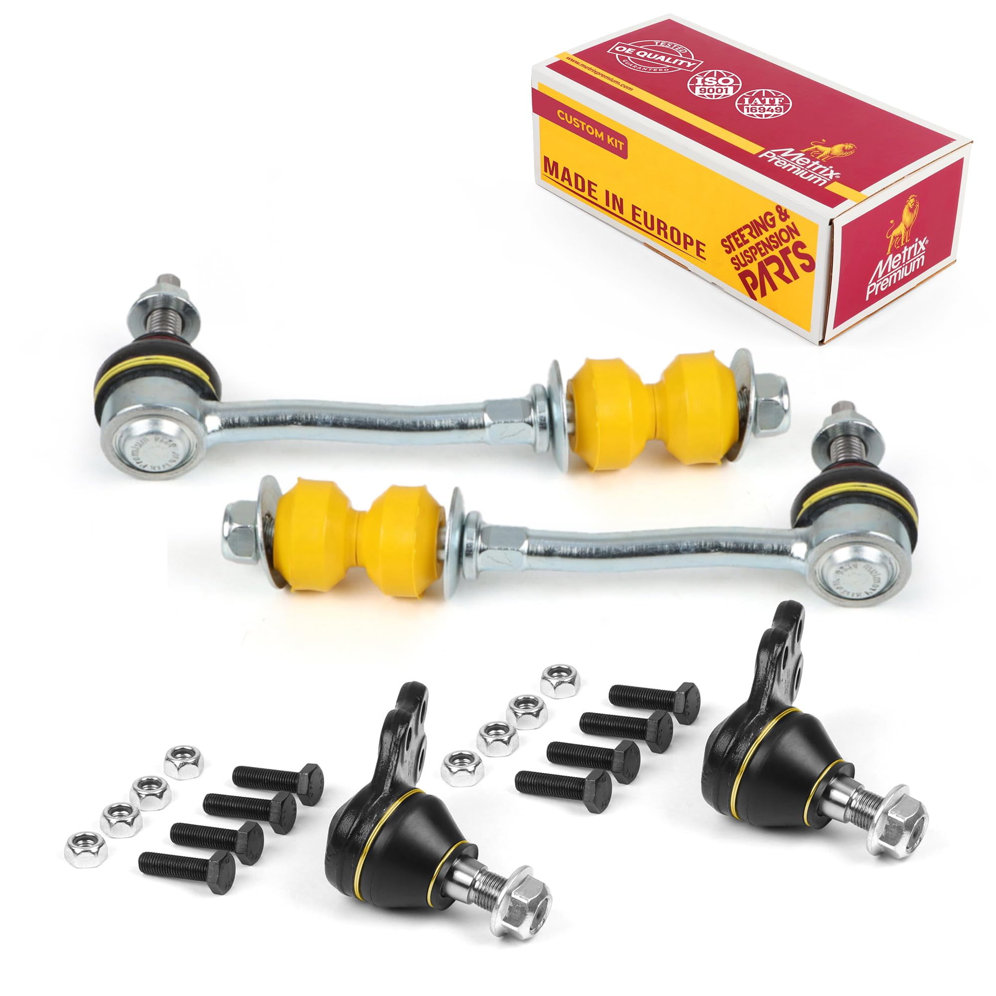 Set Of 2 Rear Stabilizer Sway Bar End Links For 1997-2004 Dodge Dakota – Greasable