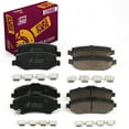 thumbnail image 1 of Metrix Premium Chassis Parts - Front & Rear Ceramic Disc Brake Pad Set Fits 2007-2012 Dodge Nitro, 2008-2012 Jeep Liberty, 2007-2017 Jeep Wrangler, 2018 Wrangler JK, Made in Europe, 1 of 9