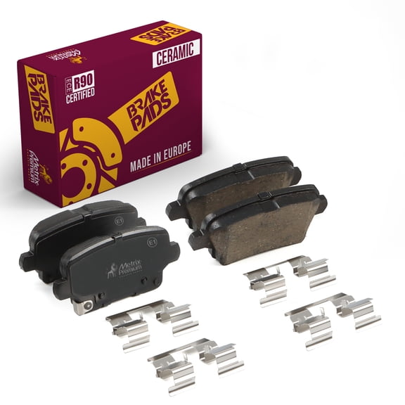 Metrix Premium Chassis Parts - Rear Ceramic Disc Brake Pad Set D2189 Fits 2021-2023 Buick Envision, 2018-2020 Buick Regal Sportback, 2019-2023 Cadillac XT4, Made in Europe