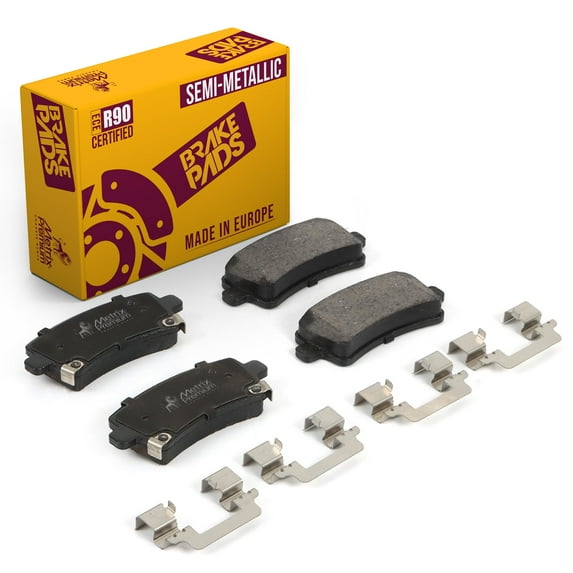 Metrix Premium Chassis Parts Rear Semi-Metallic Disc Brake Pad Set D1430 Fits Buick LaCrosse,Regal,Cadillac XTS,Chevrolet Impala,Malibu,Malibu Limited