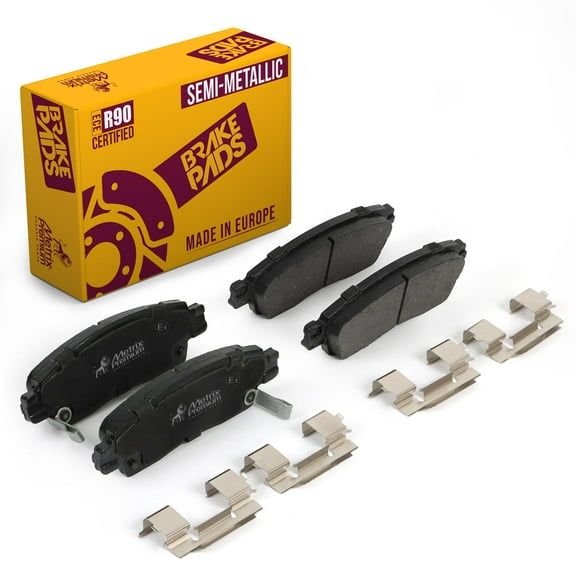 Metrix Premium Chassis Parts - Rear Semi-Metallic Disc Brake Pad Set D1507-D883 Fits Buick Enclave, Rainier, Chevrolet SS, Trailblazer, GMC Acadia, Isuzu Ascender, Oldsmobile Bravada Made in Europe