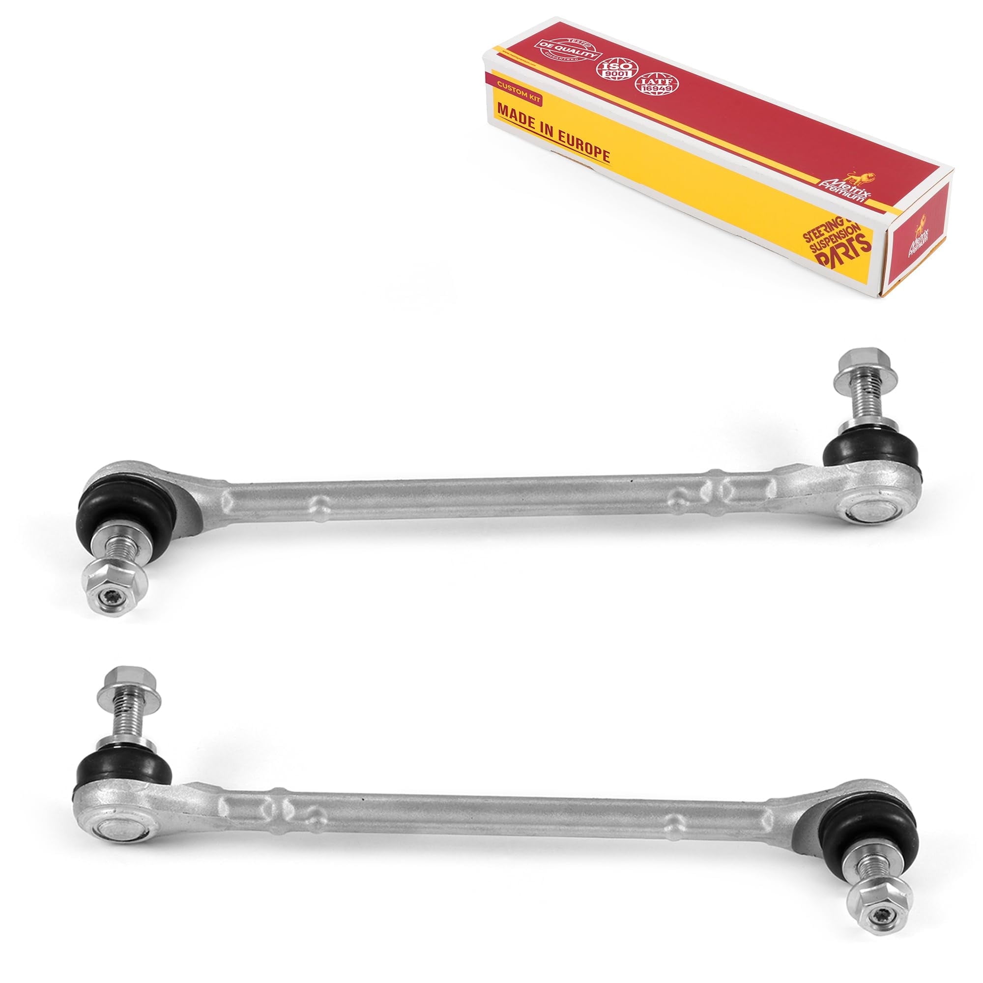 Metrix Premium Chassis Parts - Front Left & Right Sway Bar Stabilizer End Link Kit Fits 08-09 Mercedes-Benz C230 AWD, 08-11 C300 AWD, 12-14 C300, 08-14 C350 AWD, K750335, SL28322, Made in Europe