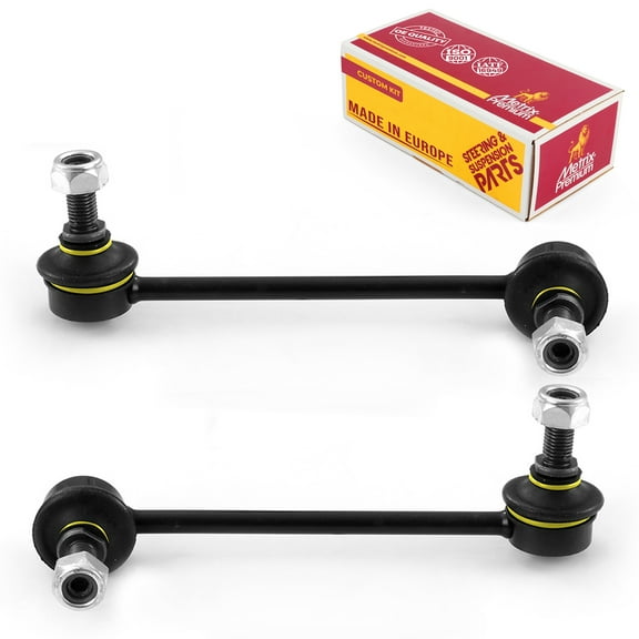 Metrix Premium Chassis Parts - Front Left & Right Sway Bar Stabilizer End Link Kit Fits 03-13 Mazda 6, 03-06 Mitsubishi Lancer AWD, 06-09 Ford Fusion, 06-09 Mercury Milan, K80251, K80250