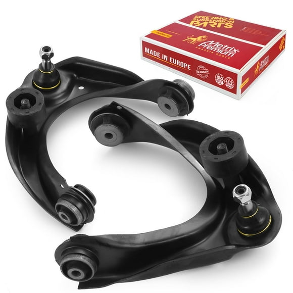 Metrix Premium Chassis Parts - Front Left & Right Upper Control Arm w Ball Joint & Bushing Assembly Kit Fits 06-07 Mazda 6, 07-12 Ford Fusion AWD, 07-11 Mercury Milan RK620636 RK620635 Made in Europe