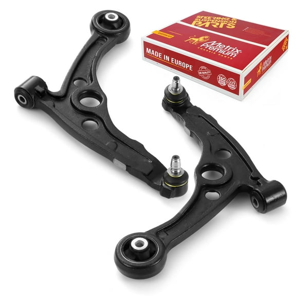 Metrix Premium Chassis Parts - Front Left Right Lower Control Arm Kit Fits 12-19 Fiat 500 Replacement RK622860 RK622861