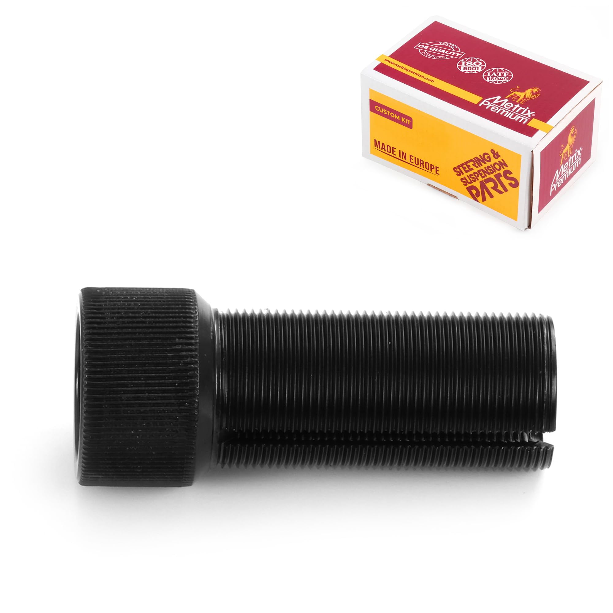 Metrix Premium Chassis Parts - Left (Steering Arm to Steering Arm) Tie Rod End Adjusting Sleeve Fits 2018 Jeep Wrangler JK, 2007-2017 Jeep Wrangler, Replacement ES800983S, Made in Europe