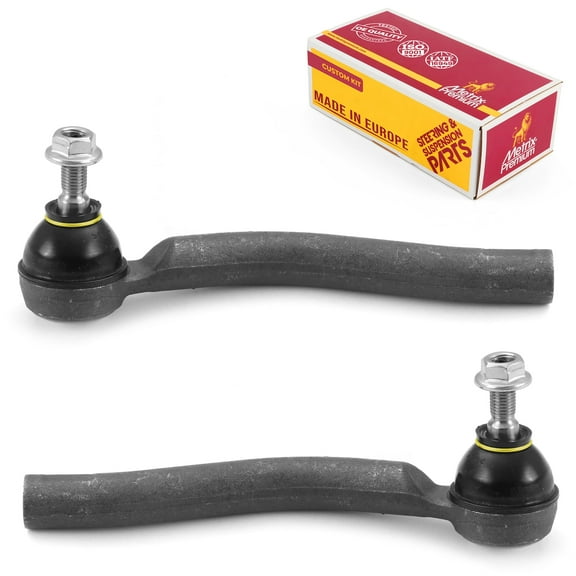 Metrix Premium Chassis Parts - Front Left & Right Outer Tie Rod End Kit Fits 14 Nissan Rogue, 14-15 Rogue Select, 08-13 Rogue, 08-14 X-Trail (Mexico), Replacement ES800583, ES800582, Made in Europe