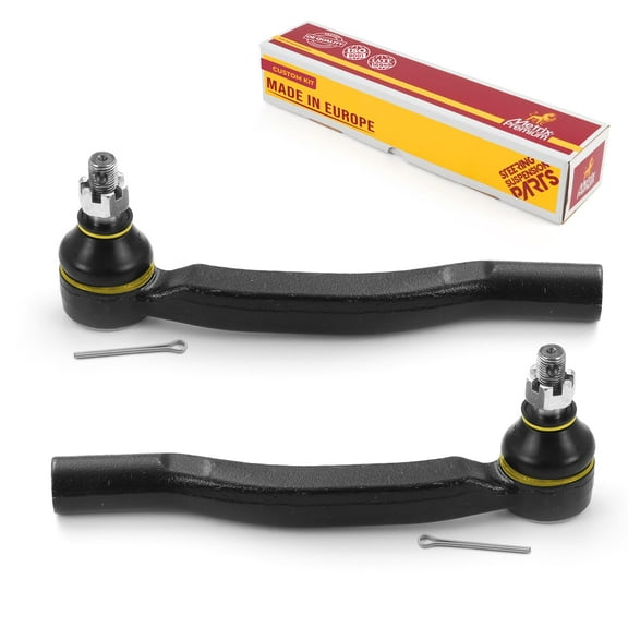 Metrix Premium Chassis Parts - Front Left & Right Outer Tie Rod End Kit Fits 2004-2010 Toyota Sienna, Replacement ES80627, ES80626, Made in Europe