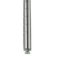 thumbnail image 1 of Metro 5414400 86 in. Super Erecta Site Select Mobile-Ready Industrial Wire Shelving Post - Chrome, 1 of 4