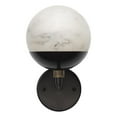 thumbnail image 1 of Jamie Young Co Metro Alabaster Wall Sconce in Oil Rubbed Bronze Metal Finish, 1 of 7