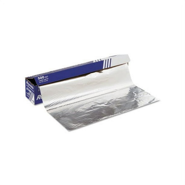 Metro Aluminum Foil Roll Standard Gauge, 18" x 500 ft, Silver