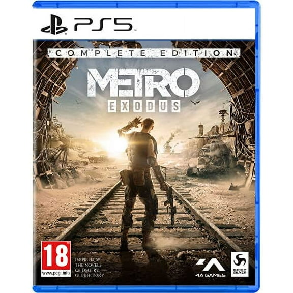 Metro Exodus Complete Edition (PS5 Playstation 5) The Ultimate Post Apocalyptic Adventure Awaits