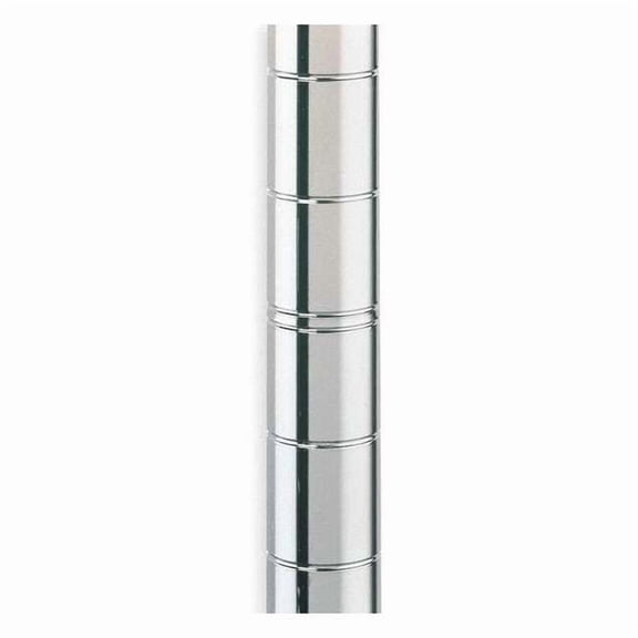 Metro Ind Wr Shlf Pst,74 inx1 in,Splt Slv,PK4 74UP