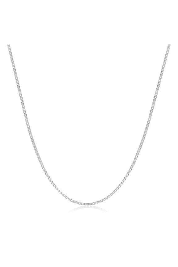 The Teeth - Stainless Steel 2mm Box Chain - 22 Inches