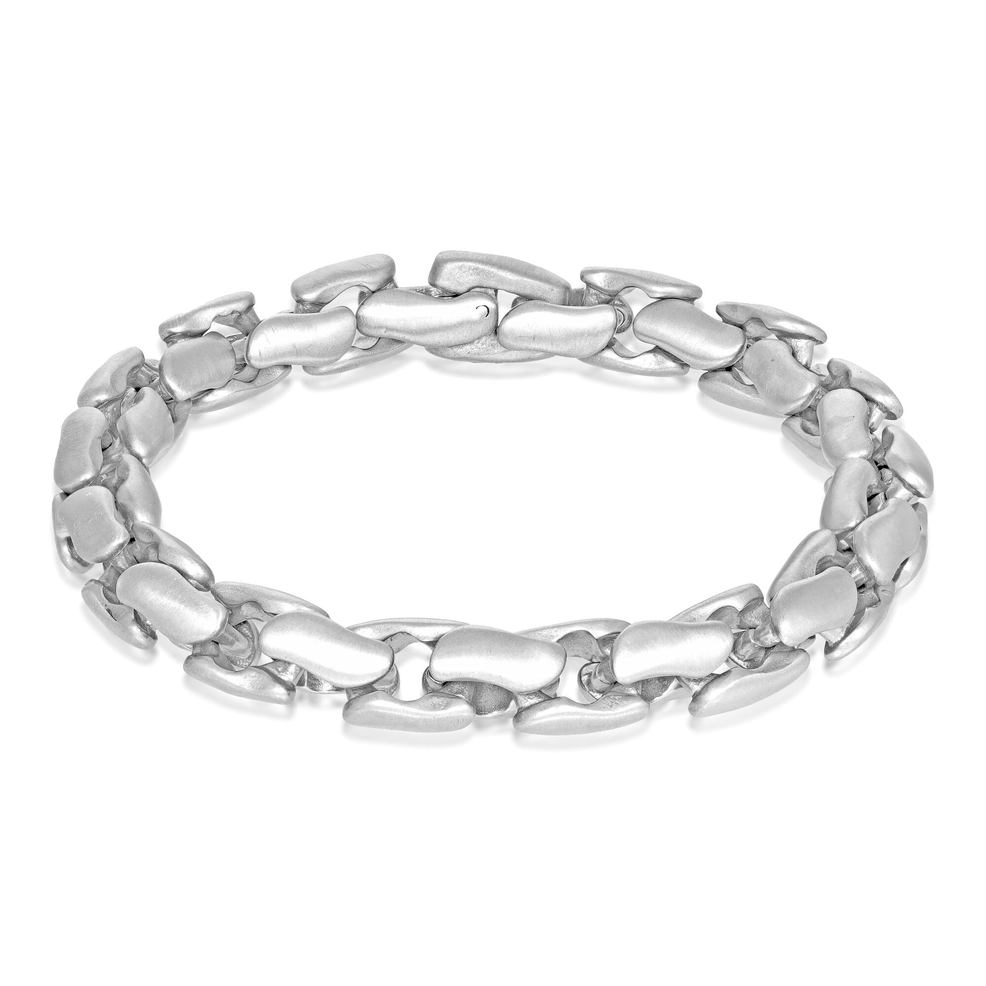 Metro Jewelry Thick Specialty Bracelet for Men in Stainless Steel