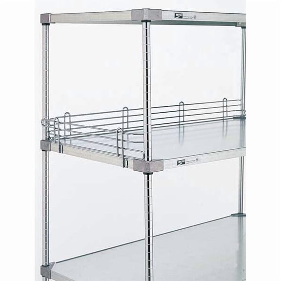 Metro Ledge,1 1/2inx4inx60in,StnlStl,PK2 L60WS
