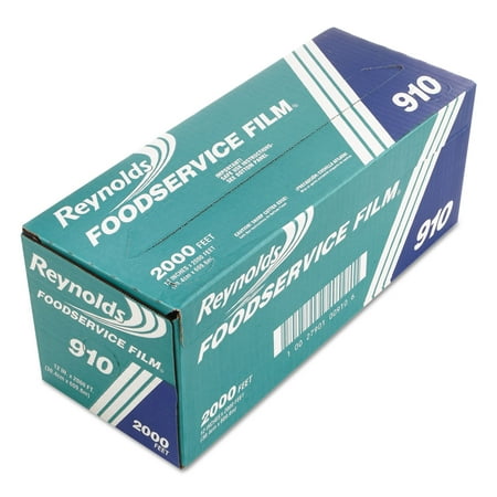 Metro Light-Duty Film With Cutter Box, 12" X 2,000 Ft, Roll | Bundle of 5
