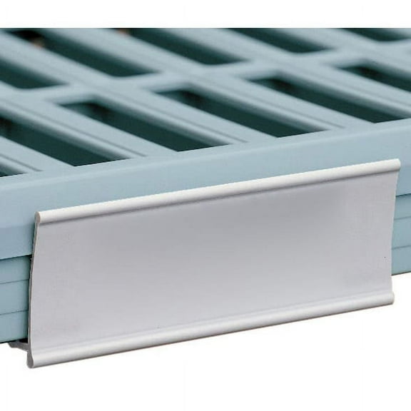 Metro MQ04LH MetroMax Q Tan Plastic 4 Label Holder"